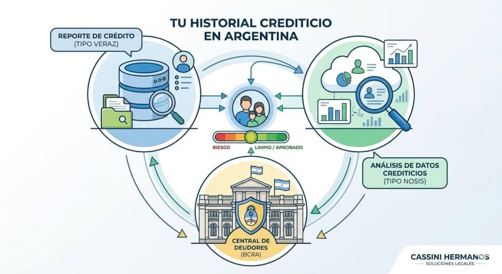 Infografía del proceso legal para un divorcio express en CABA 2026: desde la consulta hasta la sentencia digital